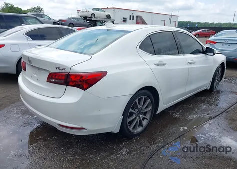 2015 Acura Tlx Tech из США, поврежденный, VIN 19UUB1F51FA024008